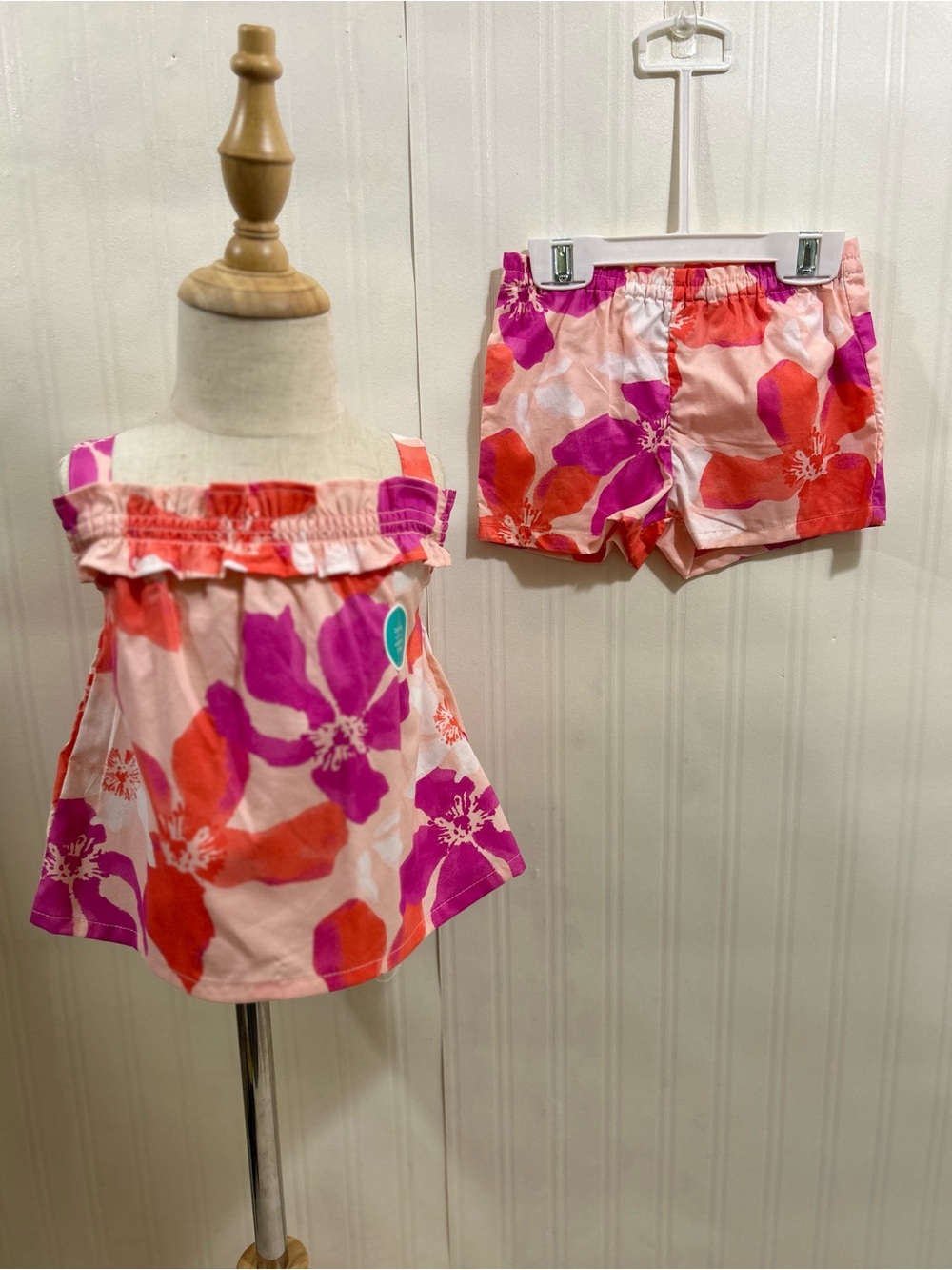child of mine Pink Floral Shorts